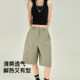 ອາເມລິກາ retro ຫ້າຈຸດ cargo shorts ແບບກາງແຈ້ງ unisex