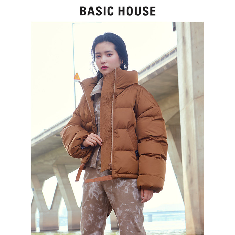 basic house htdj720i明星冬羽绒服 BASICHOUSE旗舰羽绒服