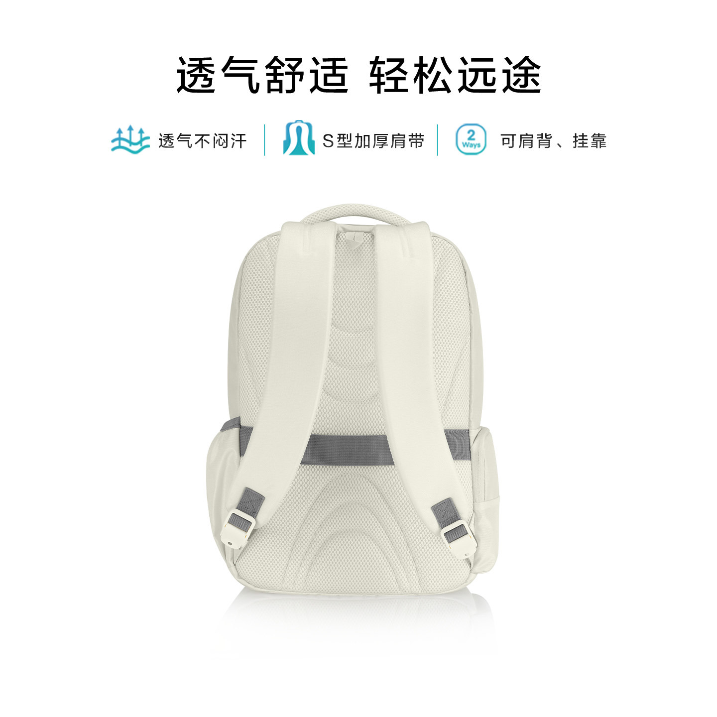 Meilv 2025 new large capacity backpack casual backpack