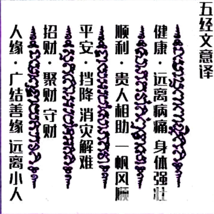 泰国五条经文,泰国五条经文的意思 - 伤感说说吧