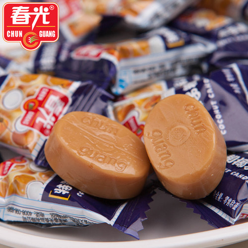 海南春光特制椰子糖120g 椰子糖果 硬糖 糖果休闲零食 - 图2