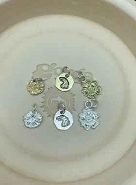 鹰头小吊坠925纯银男女同款