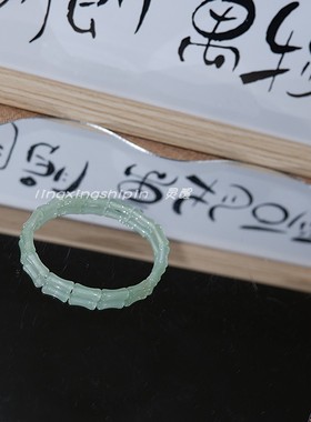 竹节手串水草玛瑙温柔百搭女生