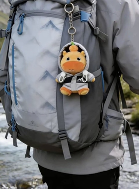 正版水豚噜噜登山包挂件徒步玩偶