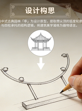 平安扣金属支架摆件底座圆盘托架