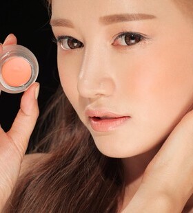 2个包邮！现货 CE韩国stylenanda腮红膏 唇腮两用 nanda胭脂膏