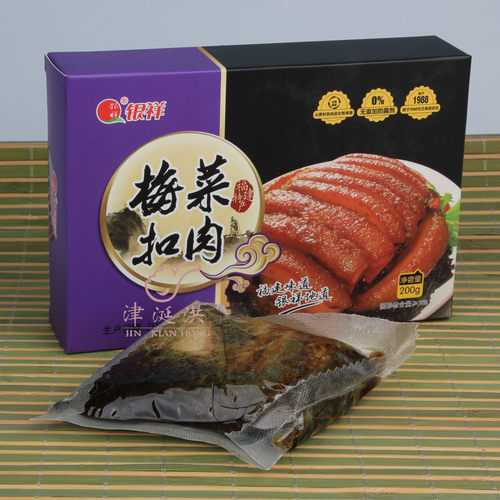 银祥同安封肉380g厦门特产卤梅菜扣肉熟食即食小吃美食品烧猪肉类 - 图3