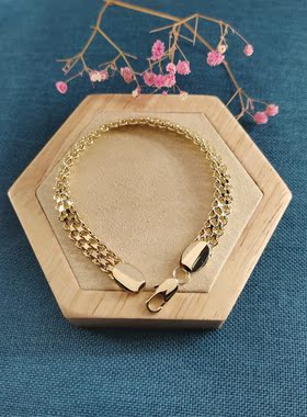 珠宝真金手链欧美日韩风首饰品