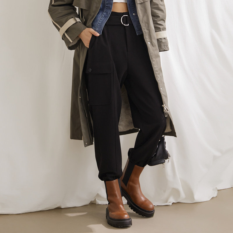 水云间女裤子秋冬新款2022年休闲裤 sedate休闲裤