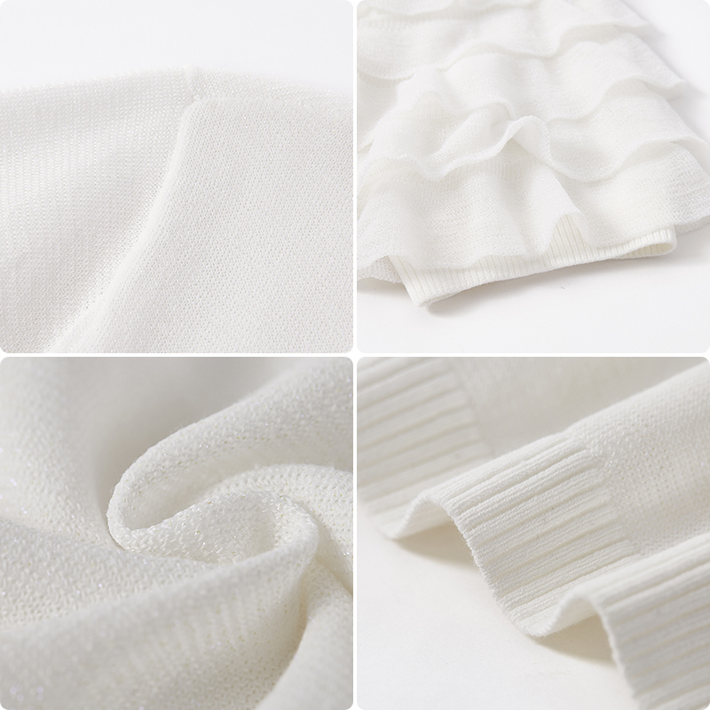 水云间女短袖设计感小衫2022针织衫 sedate毛针织衫