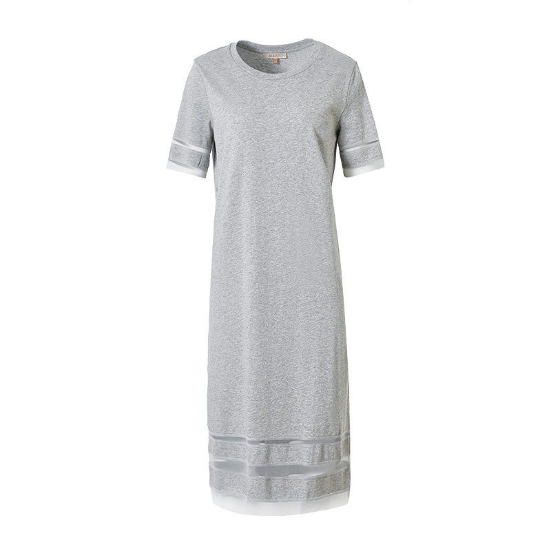 水云间纯棉2020春季新款网纱连衣裙 sedate连衣裙