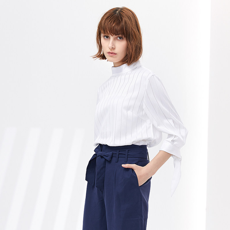 水云间女设计感小众夏装新款衬衫 sedate衬衫