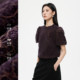 Shuiyunjian Purple Lace Shirt Puff Sleeve Top Women's Lace Collar Hollow Embroidery Short Sleeve 2026 Spring and Summer Style New