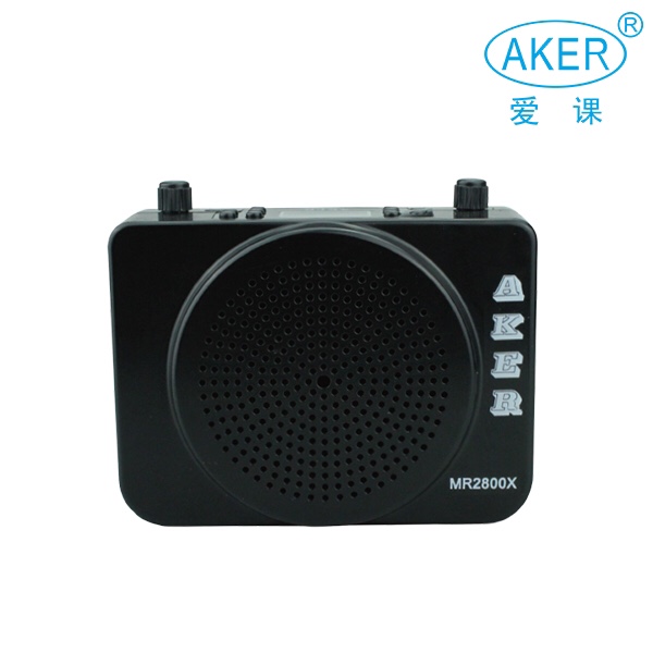 爱课mr2800x有线腰挂mp3播放机mr2800xs无线头戴耳机扩音器20w