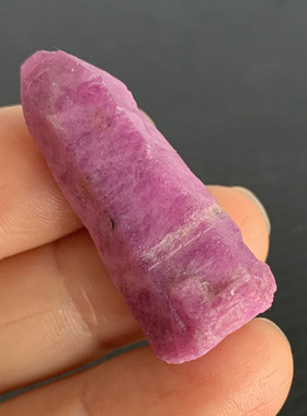 天然红宝石原石吊坠红刚玉