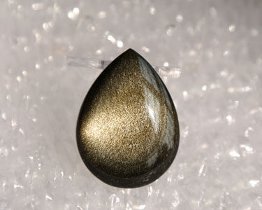 水玉冰魄天然金曜石吊坠祼石吊坠 水玉冰魄项坠/吊坠