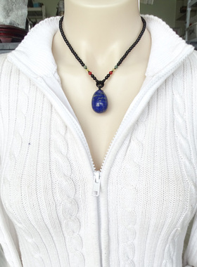 水玉冰魄帝皇小鸡蛋天然青金石