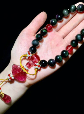 水玉冰魄黑曜石手链18延禧攻略