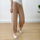 ສິ້ນຝ້າຍຂອງແມ່ຍິງ harem slimming pants ເກົ້າຈຸດທີ່ມີຂາຂະຫນາດນ້ອຍ