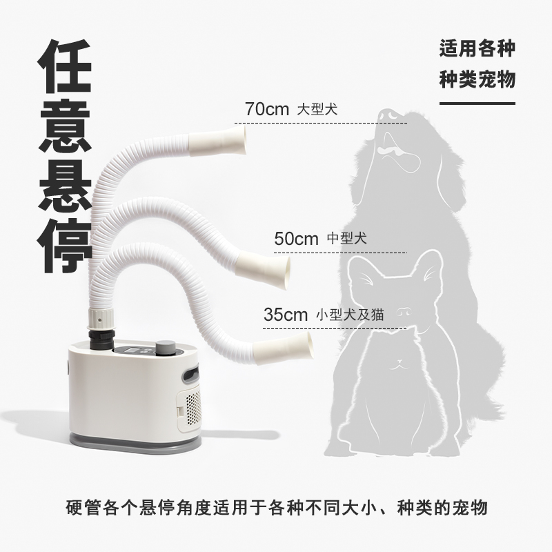 派可为宠物吹水机大功率吹风机大型犬狗狗吹毛神器宠物吹毛烘干机-图2