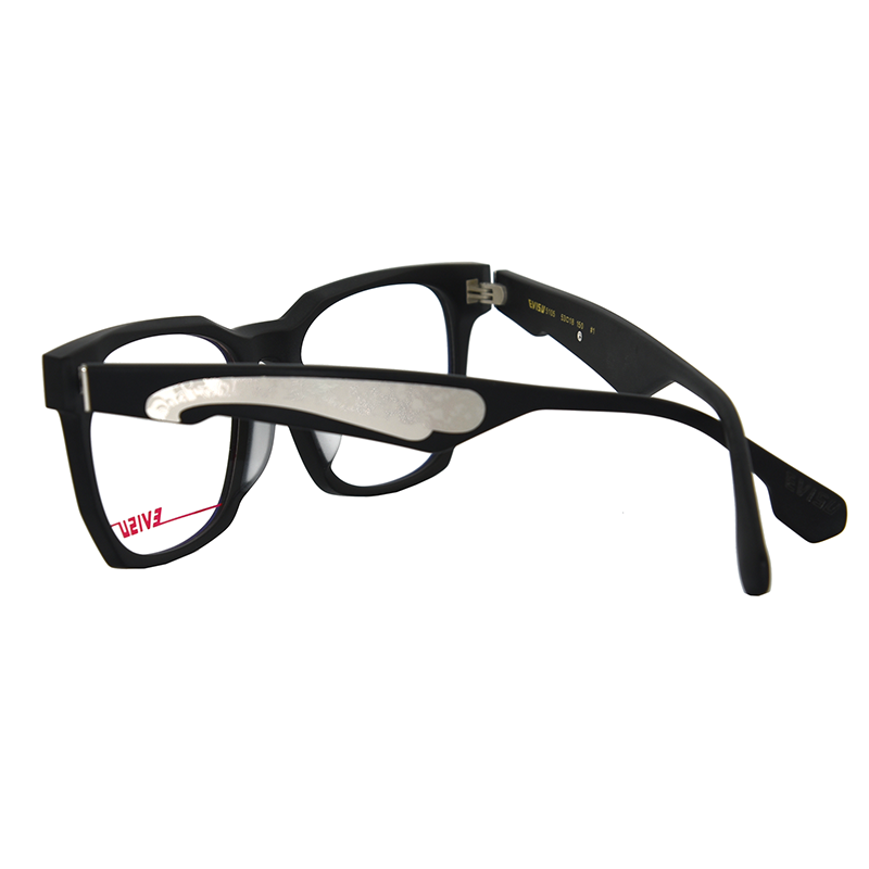EVISU惠美寿眼镜框眼镜架男女板材全框复古光学眼镜可配近视5105-图0