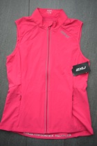 Foreign Trade Lady Running Waistcoat Vest Spring Autumn Windproof Warm Light And Breathable Zipper Upright Collar Sports Outdoor