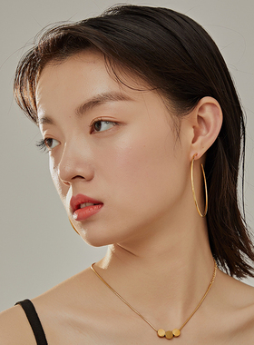 wearring|欧美大圈圈耳环女极简