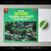 EMIs first edition of Han Der Haendel Walton Jr.s cello LP