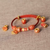 Эмаль, оберег на день рождения, браслет из красной нити с аксессуарами, новая коллекция, DIY