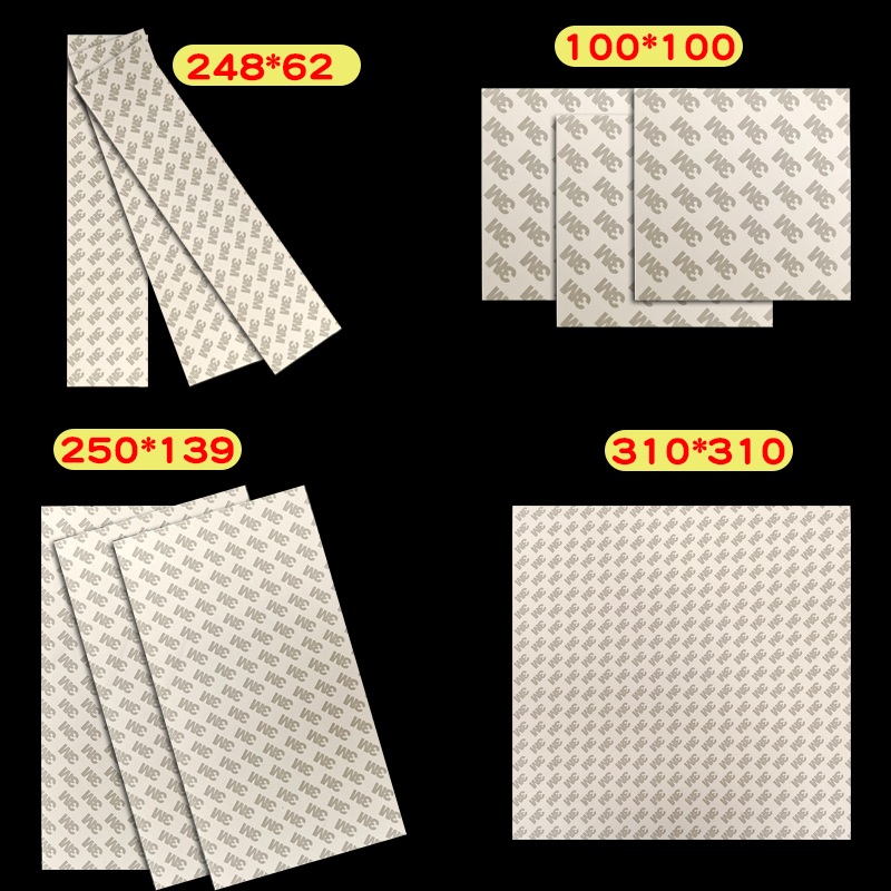 3m双面胶大片加厚泡棉超强粘力耐高温车用家用胶布片强力固定无痕-图2