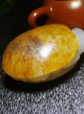 新疆和田籽料 洒金皮小乌龟 一级老熟 油糯 呆萌可爱 龟背高隆