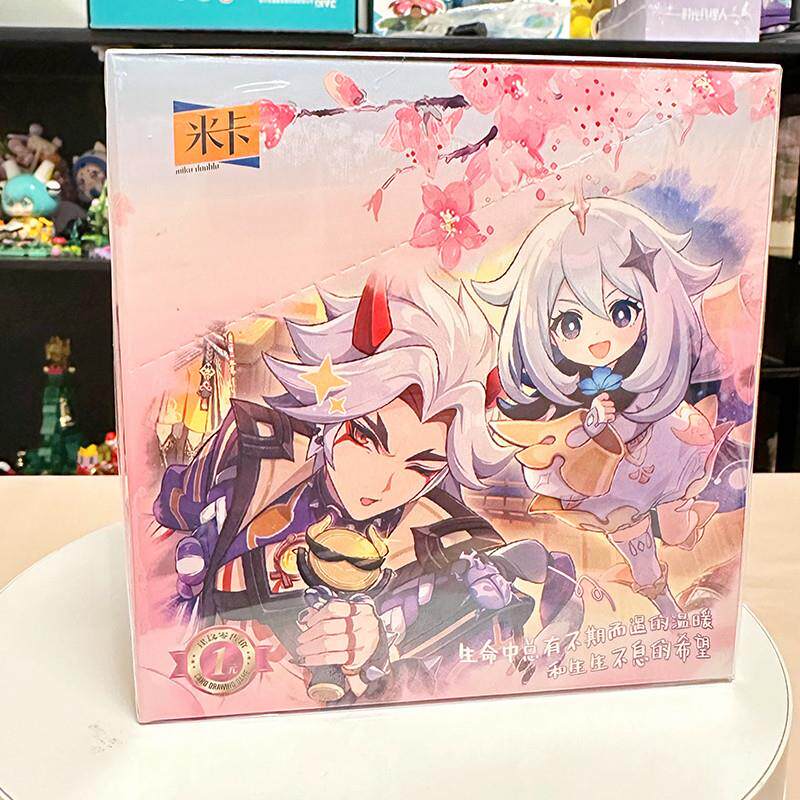 原神卡片一元包第五弹SR抽卡动漫周边卡牌收藏纪念