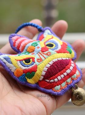 刺绣七彩貔貅古典毛衣链