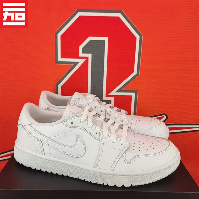 Air Jordan 1 Low Golf 男款AJ1经典低帮百搭休闲板鞋 DD9315-005 - 图2