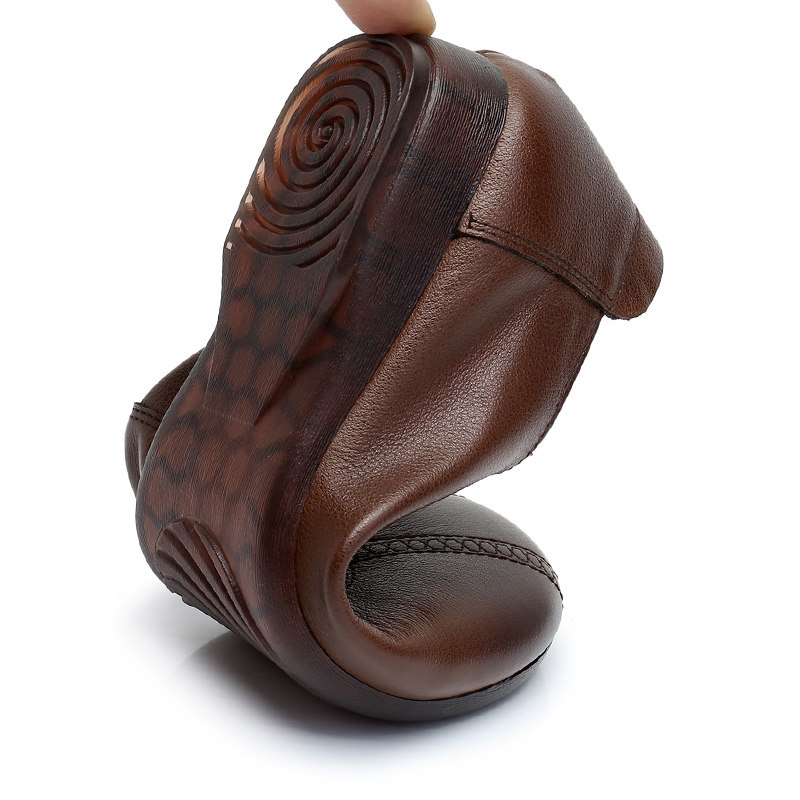 复古牛筋底真皮妈妈鞋舒适超软底防滑女鞋中老年人单鞋女2022新款,淘宝优惠券,粉丝福利购,淘宝优惠卷