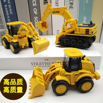 Inertial Engineering Car Excavator Model Childrens Toy Car Resistant Shovel Car Boy Treasure Excavator Small Energy Hand Toy