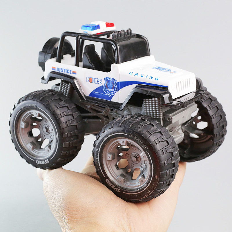 大号警车玩具儿童仿真大脚战警车男孩宝宝惯性敞篷吉普攀爬越野车,淘宝优惠券,粉丝福利购,淘宝优惠卷