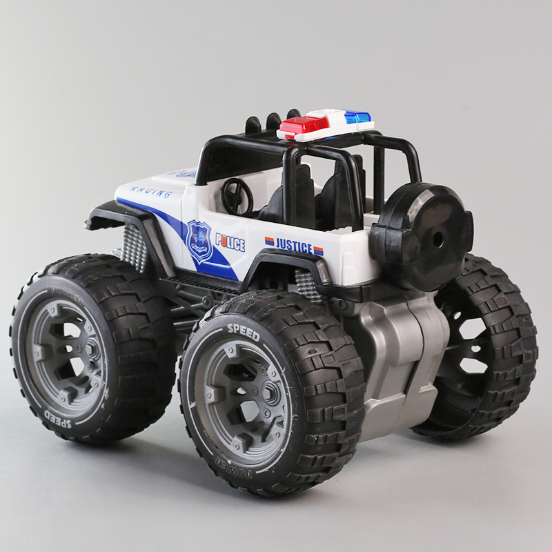 大号警车玩具儿童仿真大脚战警车男孩宝宝惯性敞篷吉普攀爬越野车,淘宝优惠券,粉丝福利购,淘宝优惠卷