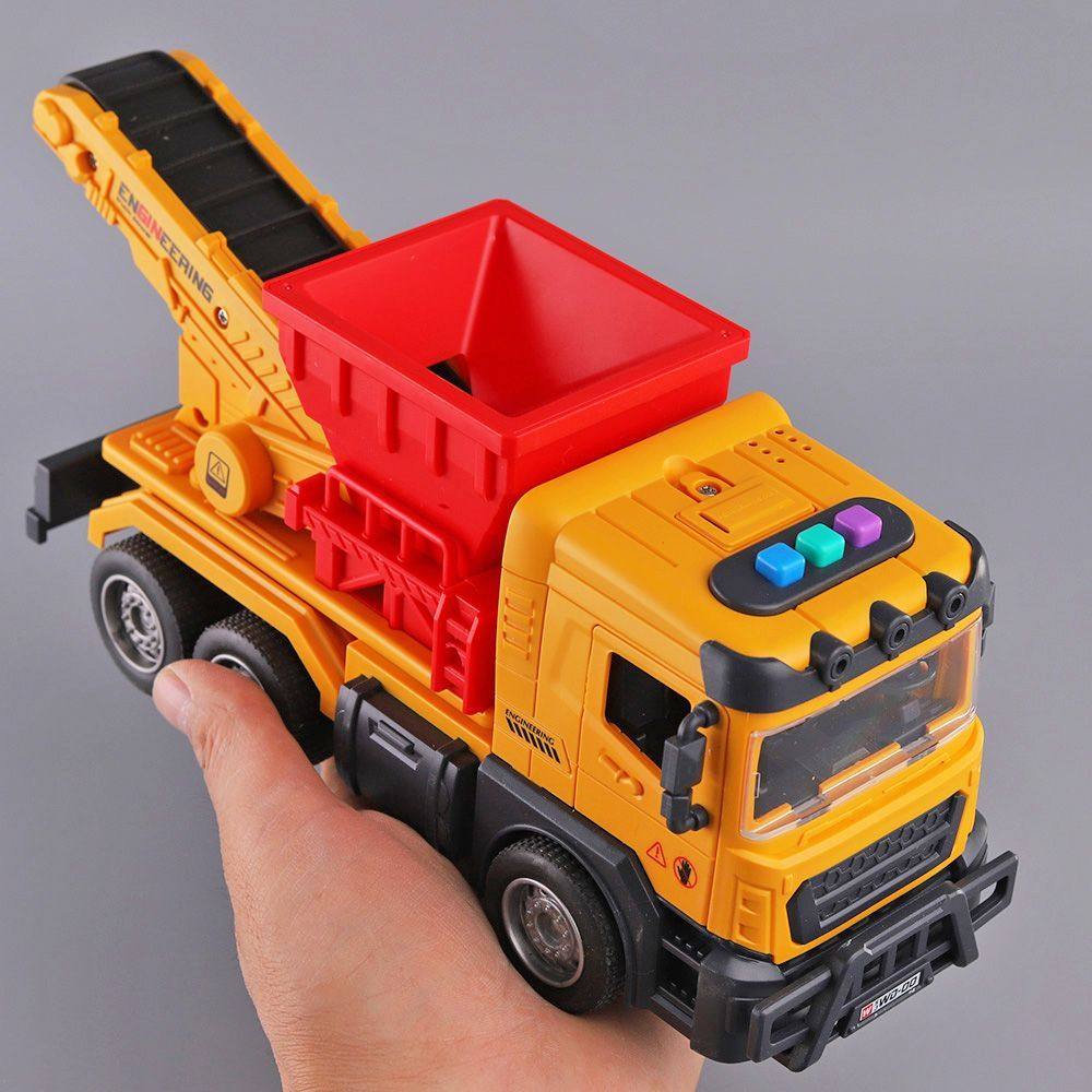 儿童惯性音乐传送带履带运运沙车开门玩具车仿真电动传送带工程车,淘宝优惠券,粉丝福利购,淘宝优惠卷