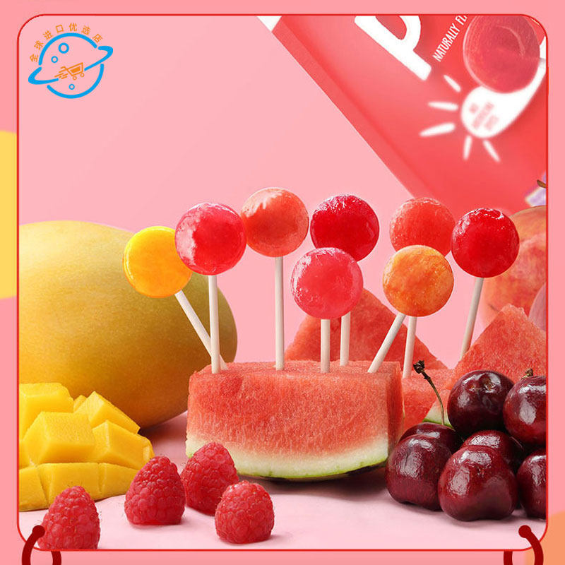 美国牙米滋YumEarth棒棒糖原装进口水果味维C零食儿童奖品学生,淘宝优惠券,粉丝福利购,淘宝优惠卷