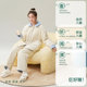 Anzhiban super warm quilted three-layered pajamas ultra-thick ສໍາລັບແມ່ຍິງລະດູຫນາວ woven brushed ລະດູຫນາວນອກໃສ່ເຄື່ອງນຸ່ງເຮືອນ
