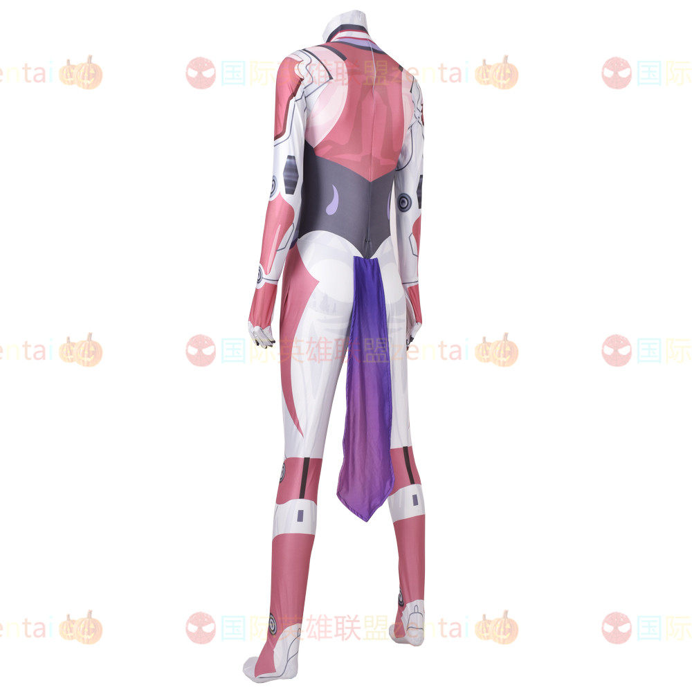 英雄联盟皮肤成人女款王者服荣耀 妲己皮肤时之彼端连体紧身衣Cosplay 无头饰