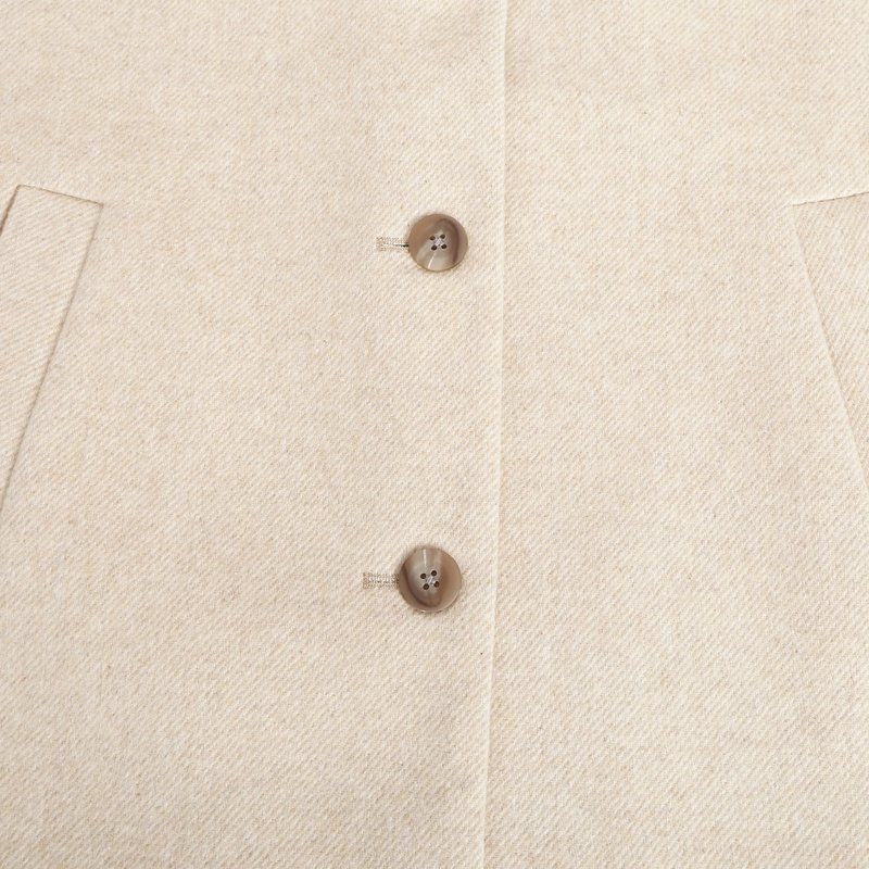 gap女装长袖493856时尚毛呢大衣 Gap毛呢外套