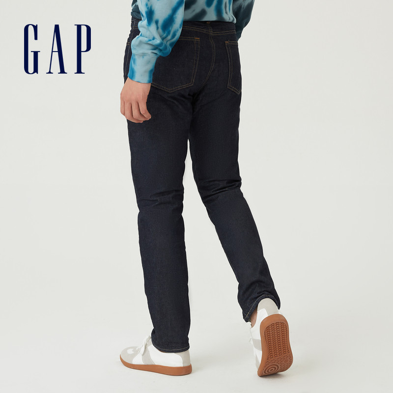 gap男装保暖摇粒绒加绒修身休闲裤 Gap牛仔裤