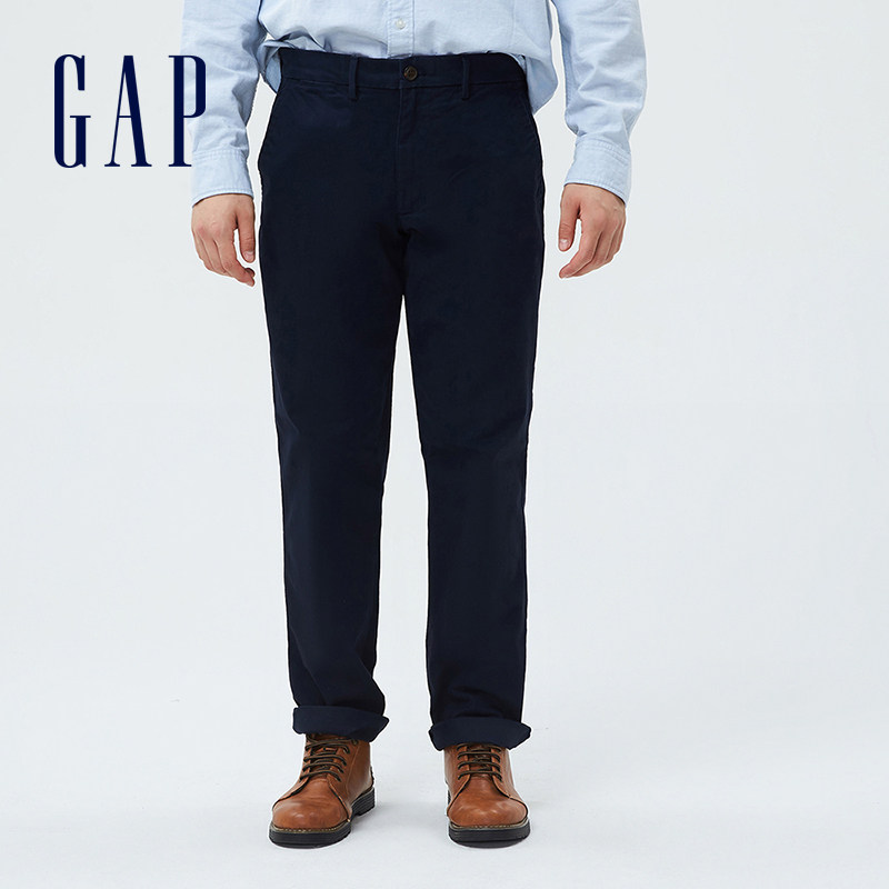 gap男装直筒500359春季通勤工装裤 Gap休闲裤