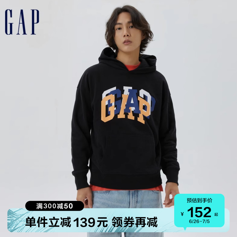 gap男女装春季2023新款logo宽松 Gap卫衣