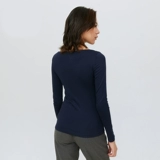 Gap Зимний эластичный цветной приятный телу лонгслив для отдыха