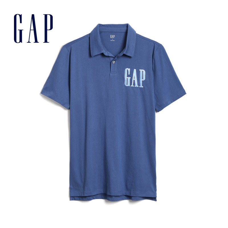 gap男装logo休闲短袖夏季polo衫 GapPolo衫