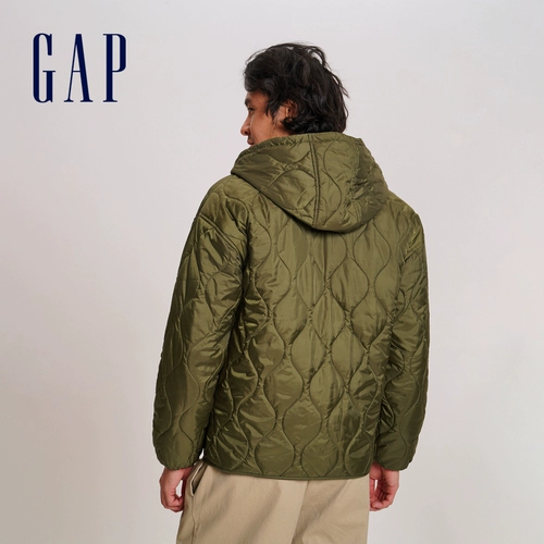 Gap, дизайнерский пуховик с капюшоном, весенняя удерживающая тепло куртка