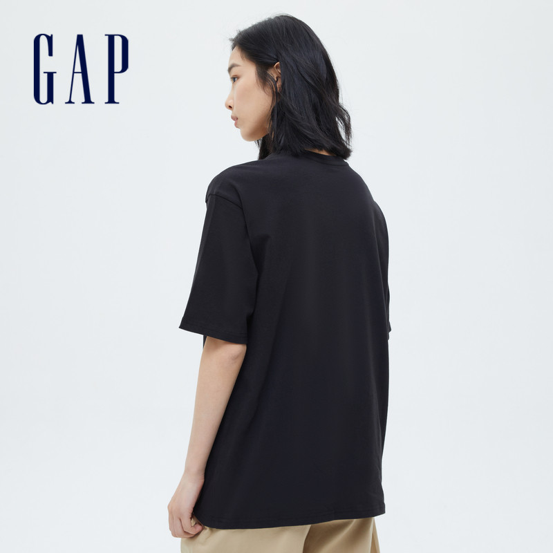 【史努比联名】gap纯棉短袖打底衫 GapT恤